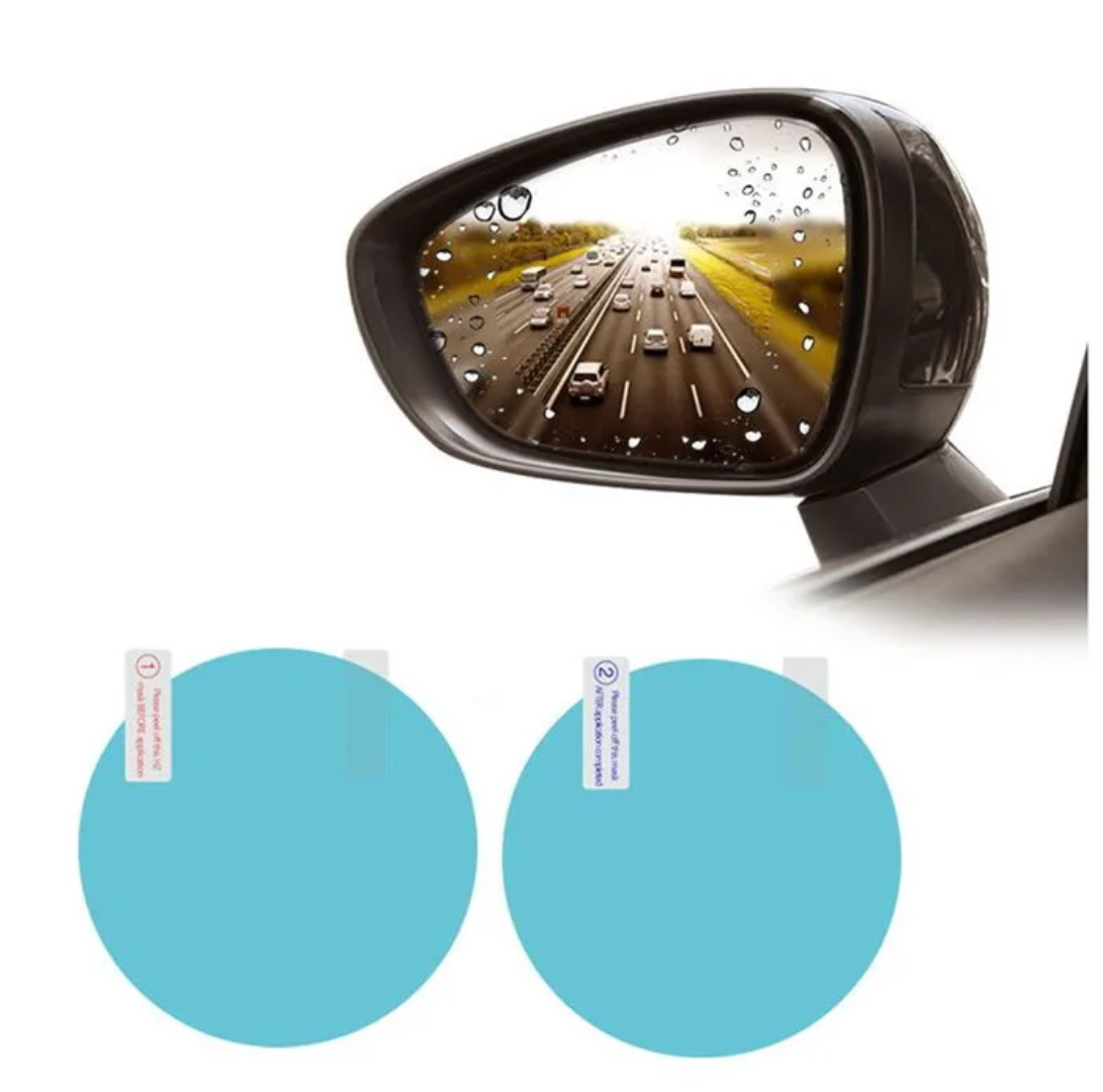🌧️🚗 PET Nano Rainproof Car Side Mirror Film – Water Repellent Anti-Fog Protector 💧✨- Small size