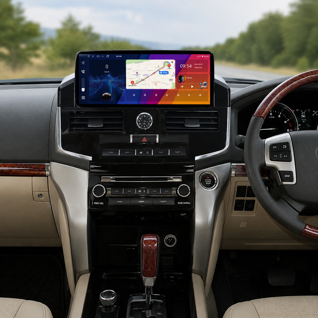 🚘 AIJIA 12.3″ Android QLED Car Multimedia Player for Toyota Land Cruiser 2007–2022