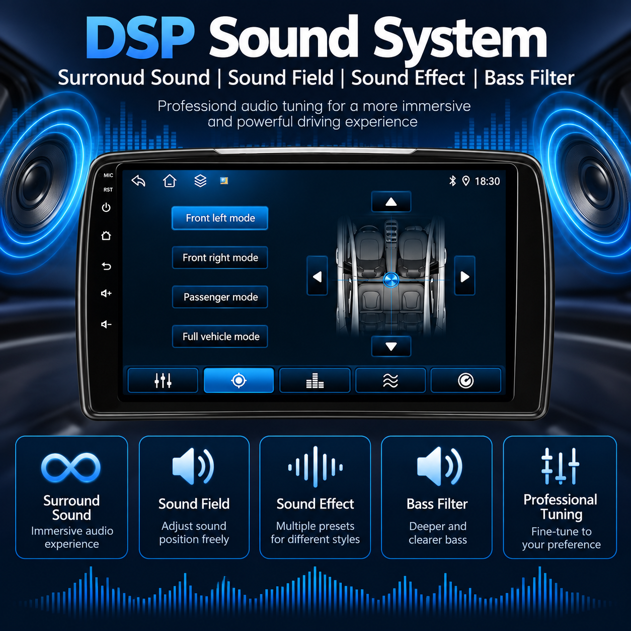 🚗 Toyota RAV4 9" Android Car Stereo | 2012–2018 | Wireless CarPlay & Android Auto