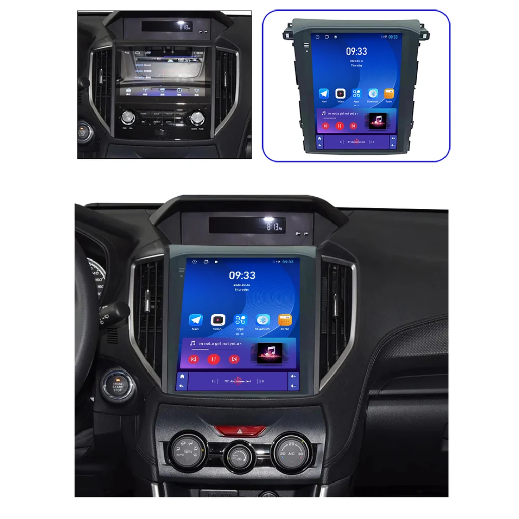 9.7″ Android Car Stereo for Subaru XV & Forester 2019–2021 | Wireless CarPlay, GPS & DSP