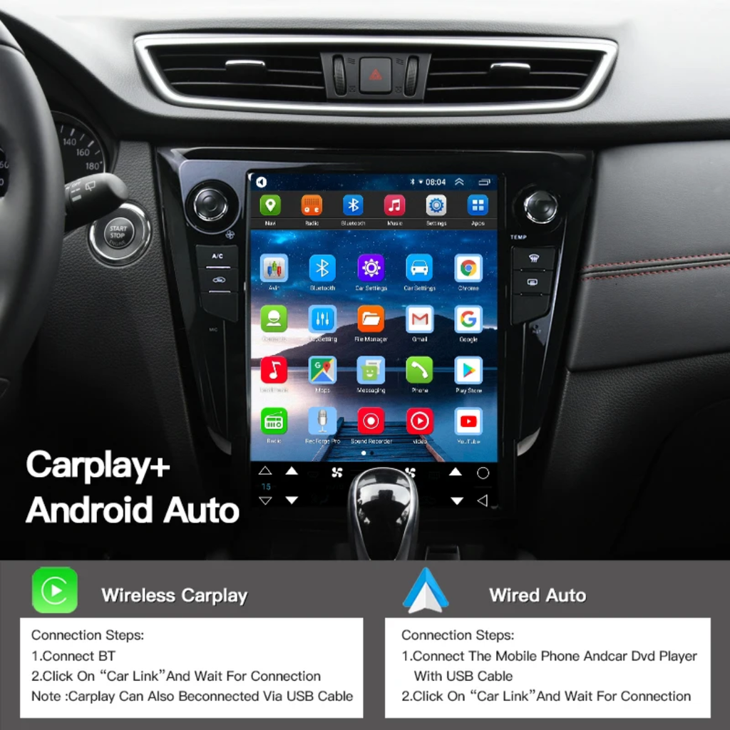 🚗 12.1" Android Car Multimedia Stereo for Nissan X-Trail T32 (2014–2017)