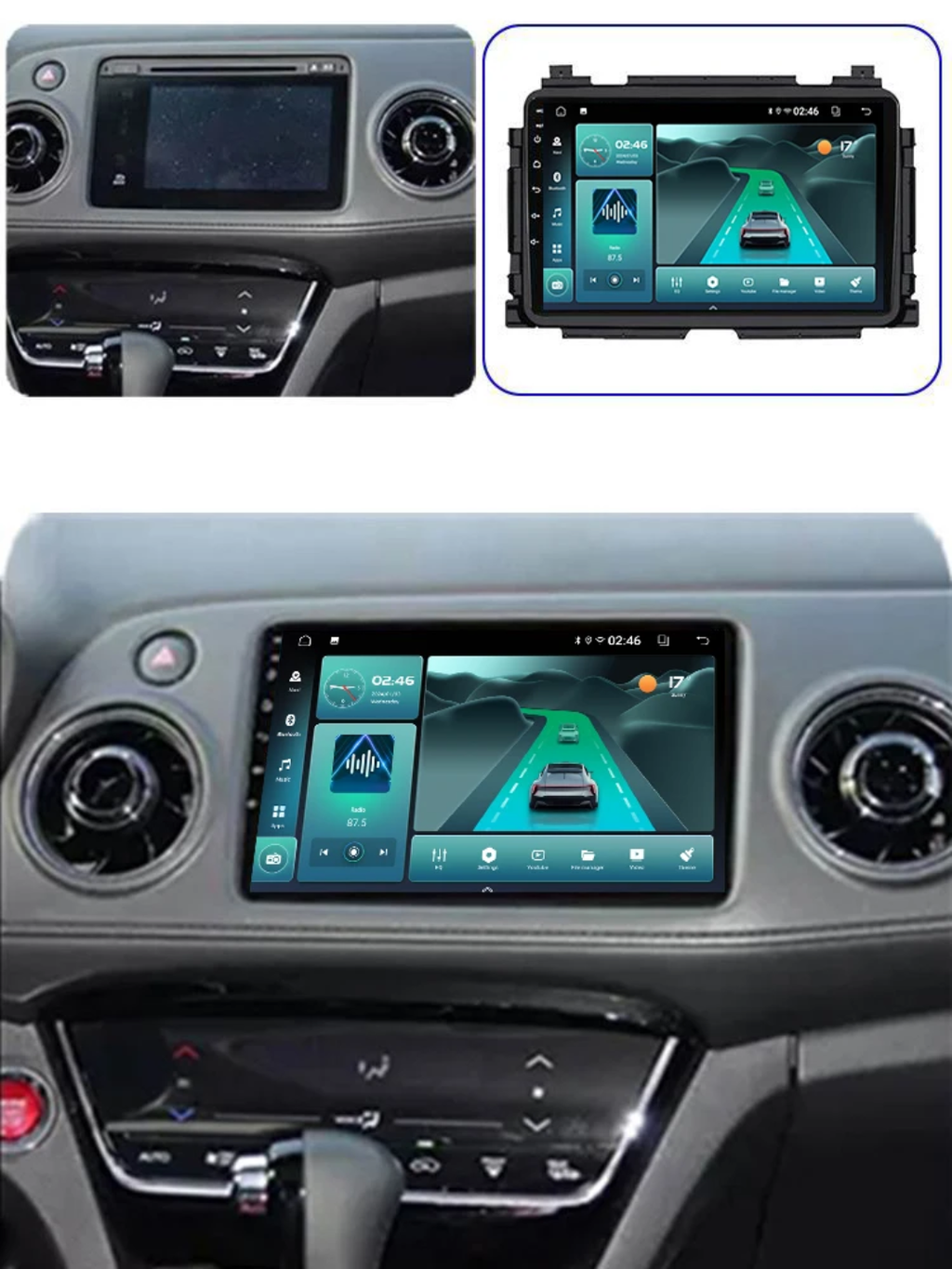 🚘 Honda HR-V 2013–2018 Android Car Stereo | 5G WiFi 6 Multimedia System.