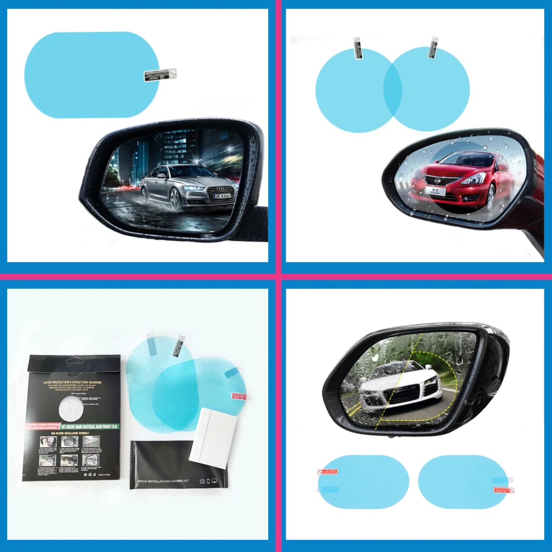 🌧️🚗 PET MICRO NANO RAINPROOF CAR WINDOW FILM 💧✨ - Larger.